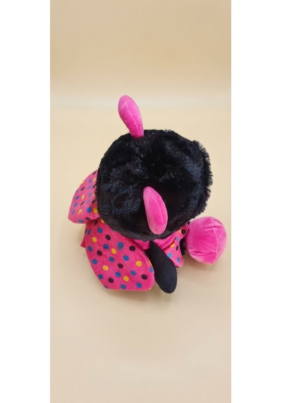 Peluş Bebek Yüzlü Arı 40 Cm Pembe - Siyah