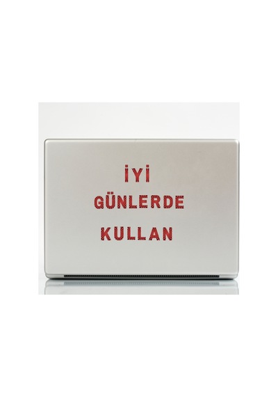 Kırmızı Alfabe Harfler Sticker Seti - Etiket Seti Sketchbook
