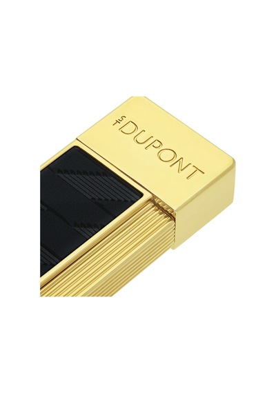 S.t. Dupont Twiggy Monogram Siyah-gold Puro Çakmağı 30079 - Tr9130