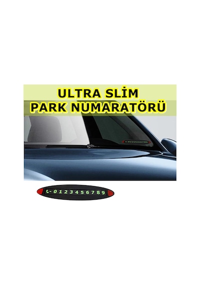 Ultra ince Araç Içi Oto Park Telefon Numarası Numaratör