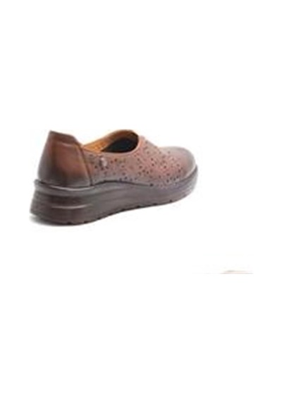 Forelli 21302 Mels Taba Kadın Hakiki Deri Ayakkabı-taba Taba
