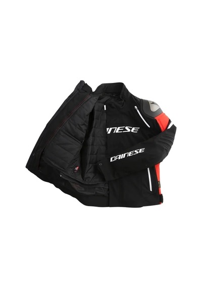 Dainese Daınese Racıng 3 D-dry Jacket Black Black Red - 50