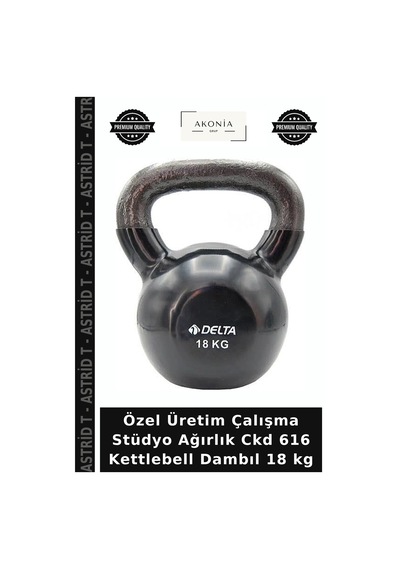Özel Üretim Çalışma Stüdyo Ağırlık Ckd 616 Kettlebell Dambıl 18 Kg Diğer