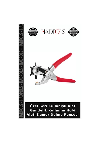 Özel Seri Kullanışlı Alet Gündelik Kullanım Hobi Aleti Kemer Delme Pensesi