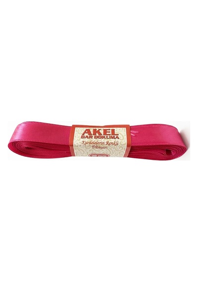 Akel Dar Dokuma Fışya Saten Kurdele - 2 Cm. X 10 Metre - 1 Adet Tüm Yaşlar