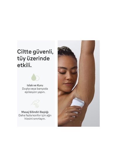 Braun Silk Épil 7 Epilatör, Islak Ve Kuru, Kalıcı Pürüzsüz Cilt, 7-041
