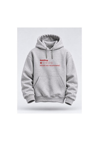 North Whiskers Adulting Would Not Recommend Yazılı Hoodie Unisex Kapüşonlu Sweatshirt Gri - 931042990 Gri - 931042990 Gri North Whiskers Adulting Would Not Recommend Yazılı Hoodie Unisex Kapüşonlu Sweatshirt Gri - 931042990 Gri - 931042990 Gri