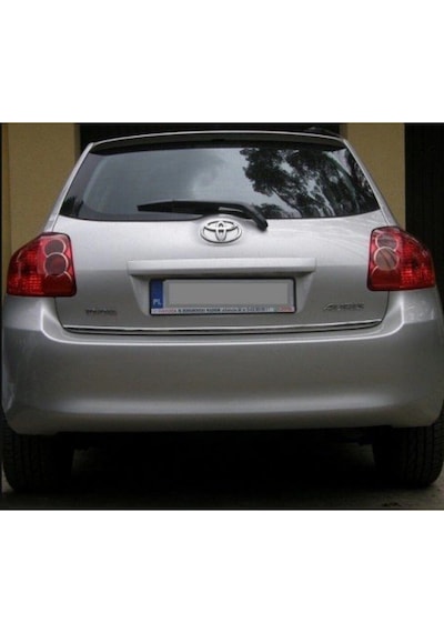 Toyota Auris Hb Uyumlu Bagaj Alt Çıta 2007-2012 Paslanmaz Krom