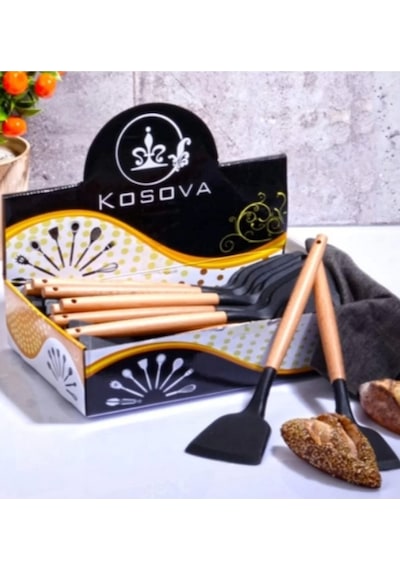 Kosova SLK204 Bambu Silikon Spatula