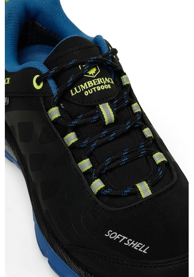 Lumberjack Ursa 4pr Genç Waterproof Outdoor Ayakka Siyah/saks Mavi Siyah - Saks