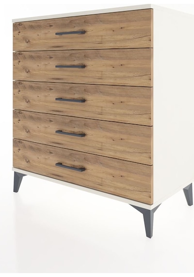 Hyperion Şifonyer 5 Çekmeceli 88x44x96 Aytaşı-çam Aytaşı
