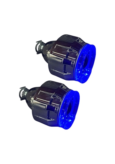 2.5 İnç Bi Xenon Mercek + C3 Model Mavi Kapak