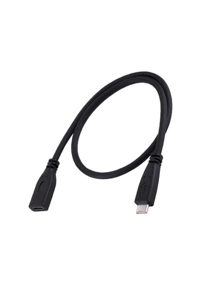 50 Cm Type-C Usb 3.1 Dişi Erkek Uzatma Kablosu 50Cm Typec Uzatma