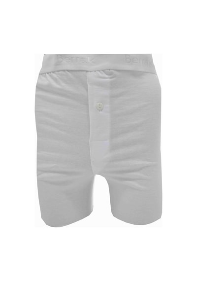 Erkek Likralı Düğmeli 6 Lı Boxer Berrak-1059 001