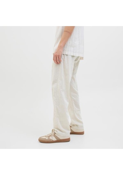 Jack&jones Jack Jones Pantolon Kane Summer Linen Blend Jogger Bej