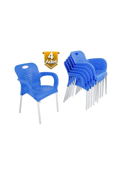 Netbazaars 4 Adet Çok Sağlam Plastik Sandalye - Günün Firsati - Rahat Oturum (397869371) Çok Renkli Netbazaars 4 Adet Çok Sağlam Plastik Sandalye - Günün Firsati - Rahat Oturum (397869371) Çok Renkli