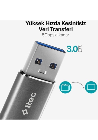 Usb-a 3.0 Type-c Otg Dönüştürücü Adaptör 2dk44ug