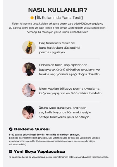 Ultra Güçlü Hızlı & Uzun Süre Etkili Düzleştirici Jel Dashu For Men Premium Ultra Bond Gel Down Perm