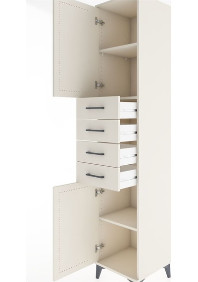Hyperion Dolap 3 Raflı 4 Çekmeceli 2 Kapaklı 44x44x221 Aytaşı... Aytaşı Hyperion Dolap 3 Raflı 4 Çekmeceli 2 Kapaklı 44x44x221 Aytaşı... Aytaşı