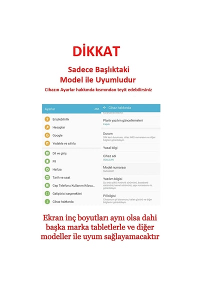 Matepad Se Uyumlu 360 Dönerli Tablet Kılıfı Lacivert