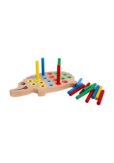 Km5655 Ahşap Kirpi Bultak -toys