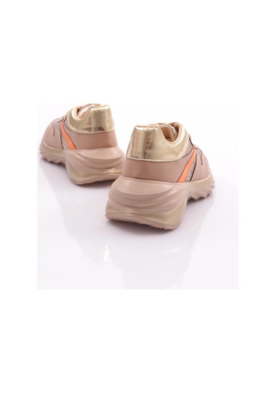 Dgn 740 Kadin Bağcikli Sneaker Ayakkabi 740-2239-R0152 Bej