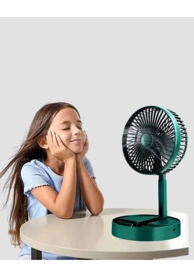 Katlanabilir Mini Fan 3 Kademeli Soğutma, Şarjlı Najmaddin