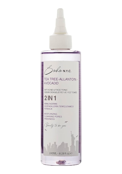 Vegan Anti Acne Sebum Dengeleyici Yüz Toniği 245 Ml