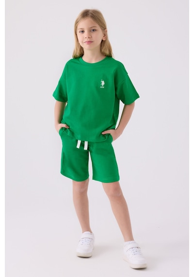 U.S. Polo Assn. U.s. Polo Assn Kız Çocuk Elma Yeşili Bermuda Takım 5274-43563 Yeşil U.S. Polo Assn. U.s. Polo Assn Kız Çocuk Elma Yeşili Bermuda Takım 5274-43563 Yeşil