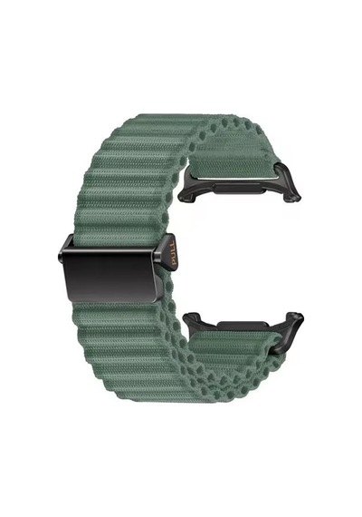Adige Samsung Galaxy Uyumlu Watch Ultra 47mm Kordon Kayış Kumaş Alpin