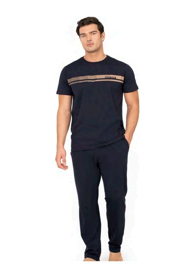 Pierre Cardin 6128 Erkek Kısa Kollu Bisiklet Yaka Pijama Takımı-lacivert Pierre Cardin 6128 Erkek Kısa Kollu Bisiklet Yaka Pijama Takımı-lacivert