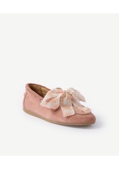 Yargıcı Süet Bağcıklı Loafer 26ykay4070x 039 Pembe