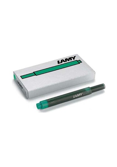 Lamy T10 Yesıl 5'lı Dolmakalem Kartusu Çok Renkli