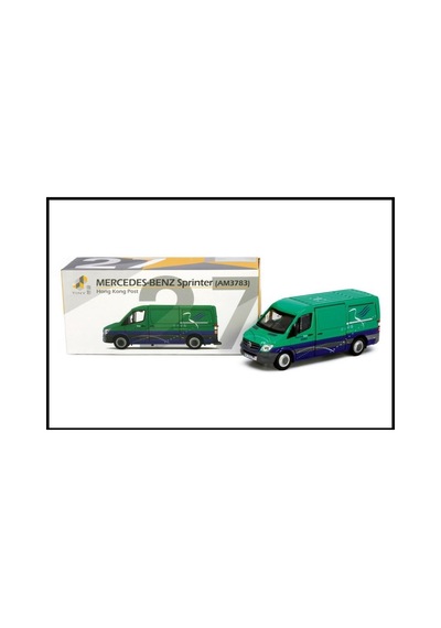 Tiny Mercedes-benz Sprinter Hong Kong Post Model Araba