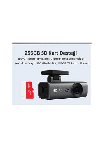 S12 4k Araç Kamerası