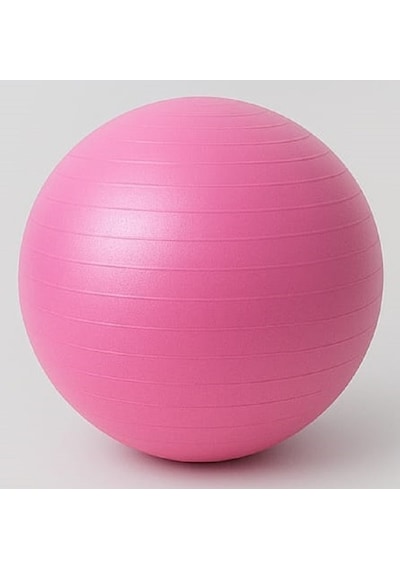 Pilates Topu Egzersiz Topu 25 Cm Küçük Boy Pilates Denge Topu Pembe