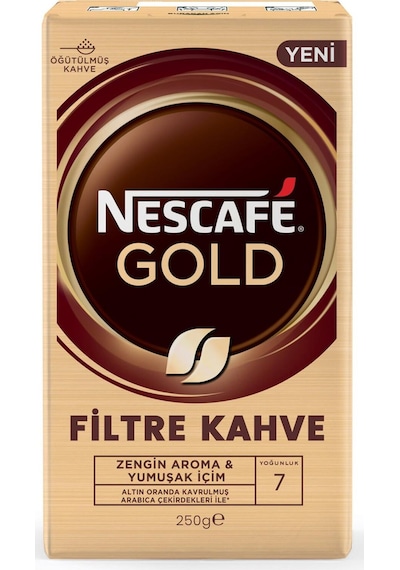 Nescafe Gold Filtre Kahve 250 Gr X 4 Adet Öğütülmüş