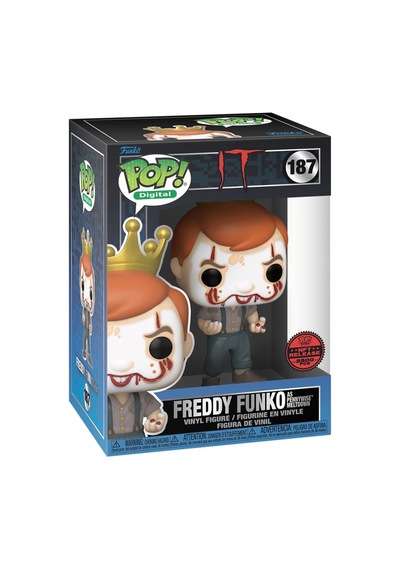 Pop Digital It Freddy As Pennywise Meltdown 187 Legendary 2500 Limitli Nadir Figür