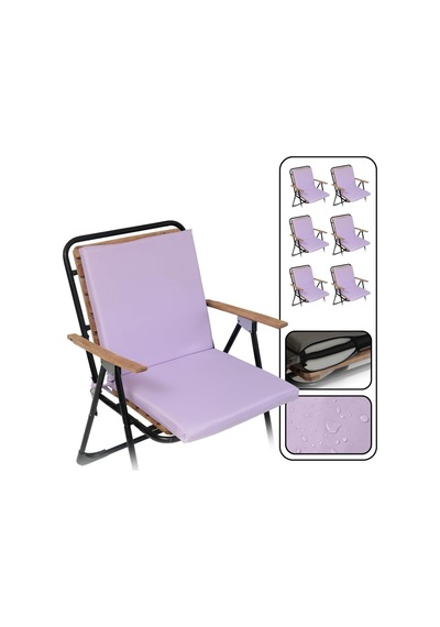 6'li Arkalıklı Sandalye Minderi Su Yağ İtici Sırtlıklı Fermuarlı Bağcıklı Yıkanabilir Balkon Bahçe 40x40 Lila Çok Renkli 6'li Arkalıklı Sandalye Minderi Su Yağ İtici Sırtlıklı Fermuarlı Bağcıklı Yıkanabilir Balkon Bahçe 40x40 Lila Çok Renkli