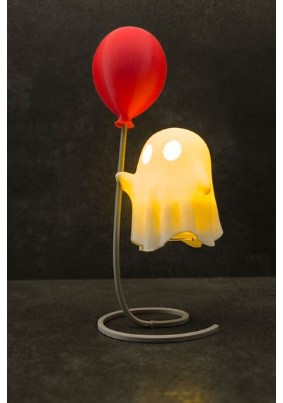 Led Balon Tutan Sevimli Hayalet Masa Üstü Dekoratif Işıklı Lamba Balon - 797767164