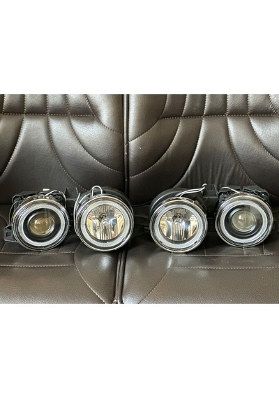 BMW E30 Angel Far Takımı Siyah