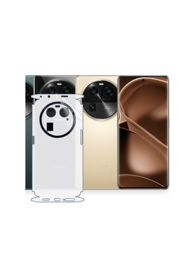 Oppo Find X6 Uyumlu Fullbody Arka Kaplama Hidrojel Koruyucu Film