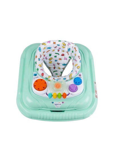 Baby Force Müzikli Işıklı Bebek Yürüteci - Yeşil