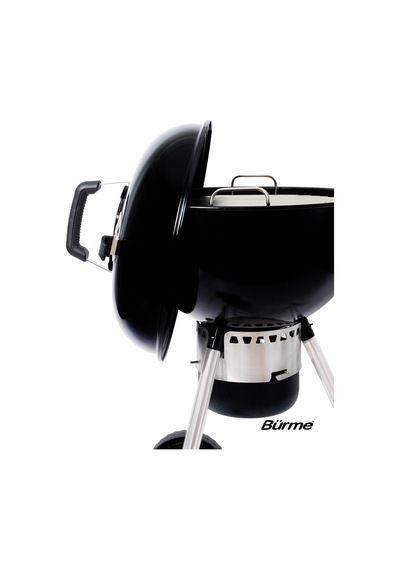 Partner 45.00 Black Profesyonel Kömürlü Barbekü - Mangal - Bbq Diğer