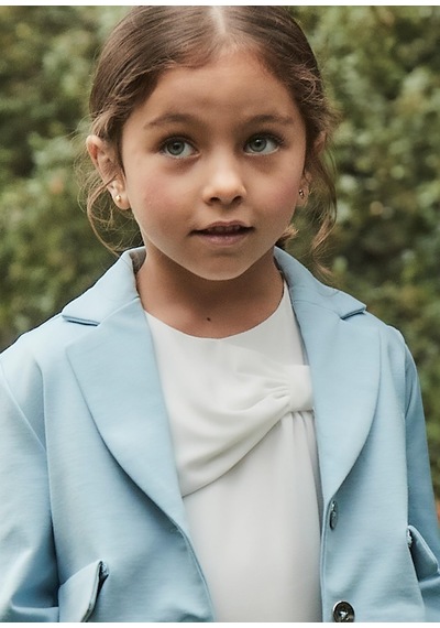 Mayoral Kız Çocuk Şifon Bluz Beyaz