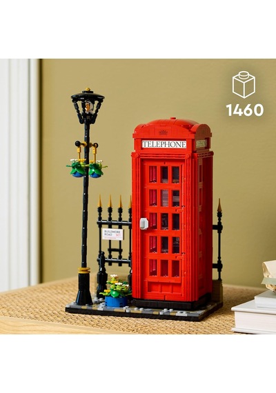 21347 Ideas Kırmızı Londra Telefon Kulübesi