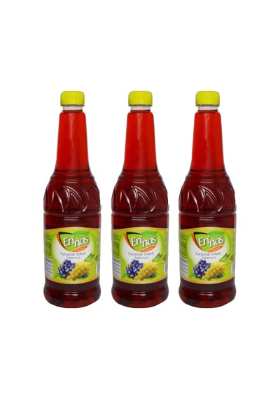 Ennas Sirkeleri Turşuluk Sirkeli Salamura Üzüm Sirkesi 3 x 750 ML