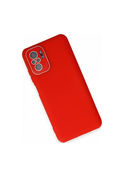 FitCase Xiaomi Redmi Note 10 / Note 10s Glass Kamera Korumalı Lansman Silikon Kapak