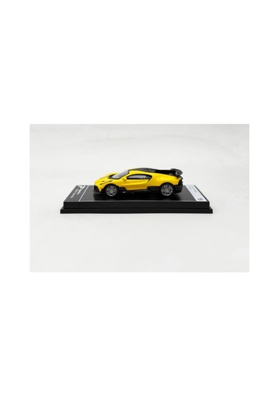 Hyper Car Bugatti Divo - Jaune Soufre - League Collection 1/64 Model Araba