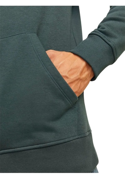 Jack & Jones Erkek Kapüşonlu Sweatshirt 12262421 Yeşil